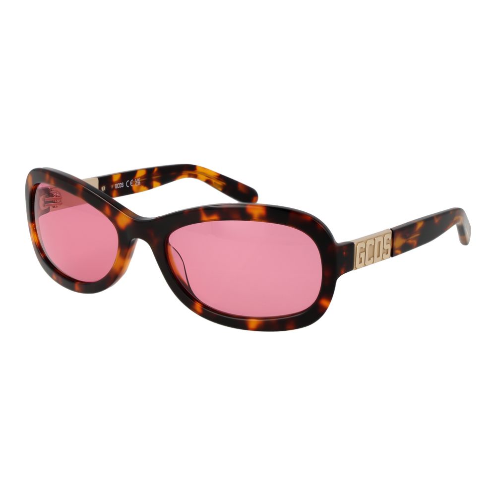 GCDS Brune Acetat Solbriller