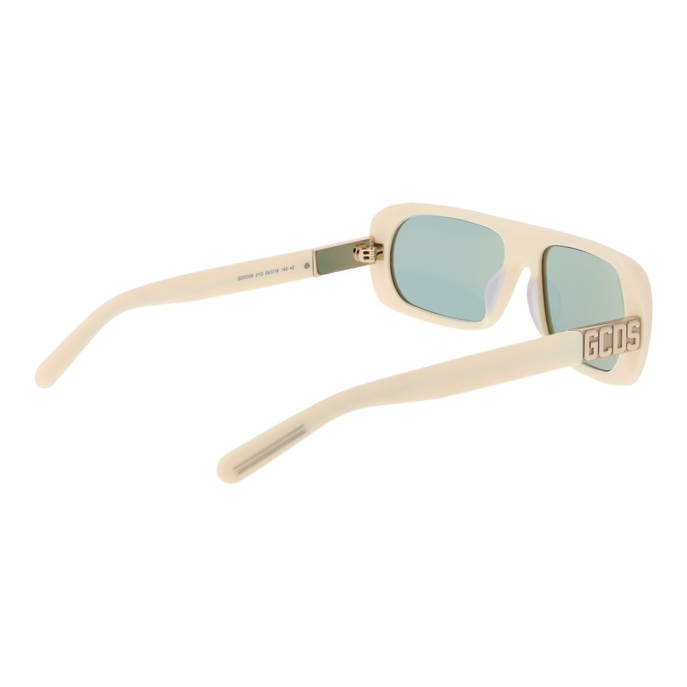 GCDS Creme Acetat Solbriller