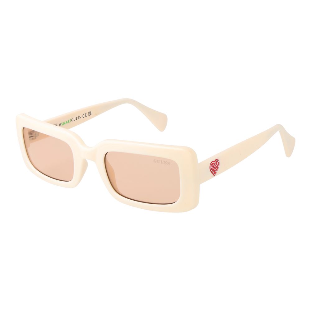 Guess Beige plastik solbriller