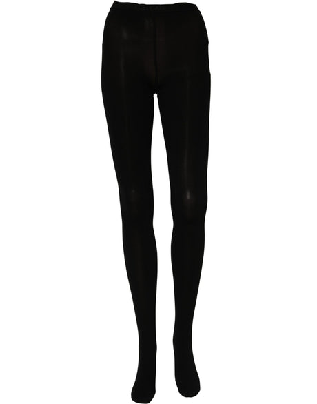 Dolce & Gabbana Black Nylon Tights Stockings Pantyhose Socks