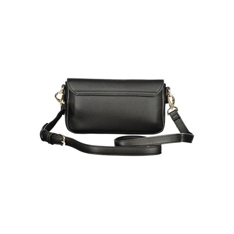 Mario Valentino Black Polyurethane Women's Bag