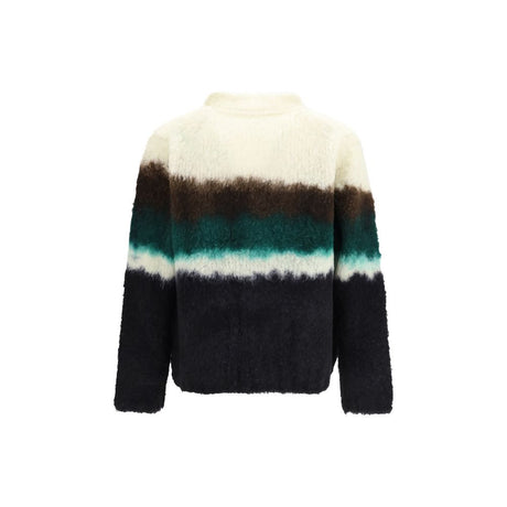 Sacai Multicolor Wool Oves Aries Cardigan