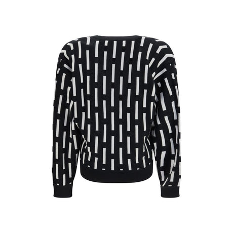 Versace Multicolor Wool Oves Aries Cardigan