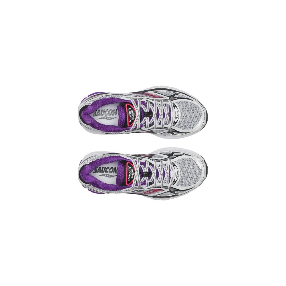 Saucony White Synthetic Athletic Sneakers