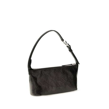 Fendi Black Calf Leather Bos Taurus Clutch Bag