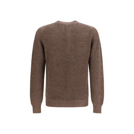 Brunello Cucinelli Brown Linen Sweatshirt
