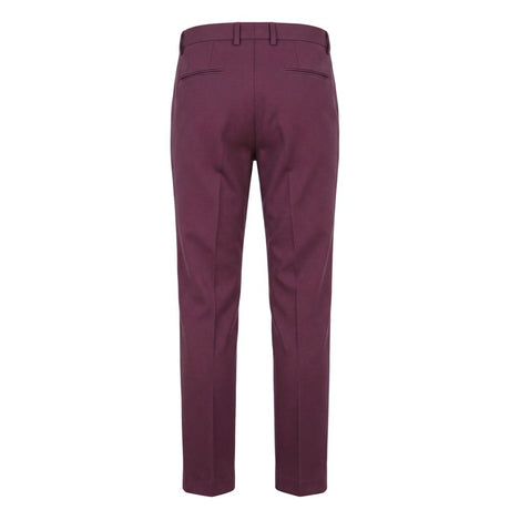 Trussardi Jeans Red Cotton Men Pants
