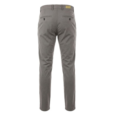 Trussardi Jeans Grey Cotton Men Trouser