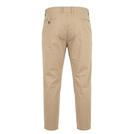Trussardi Jeans Beige Cotton Men Pants