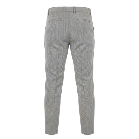 Trussardi Jeans Blue Flax Mens Pants