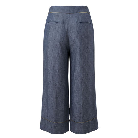 Trussardi Blue Viscose Women Pants