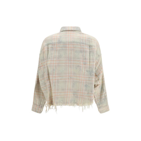 R13 Beige Denim Shirt