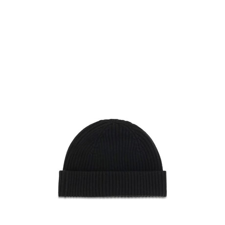 Parajumpers Black Wool Oves Aries Beanie