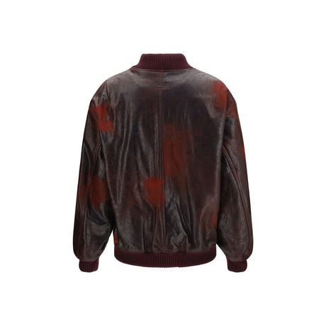 Valstar Bordeaux Leather Bomber