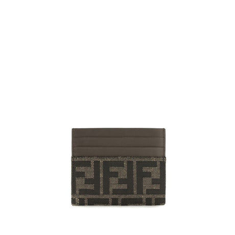 Fendi Brown Polyester Wallet