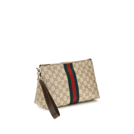 Gucci Beige Fabric Shoulder Bag