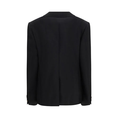 Fendi Black Mohair Blazer