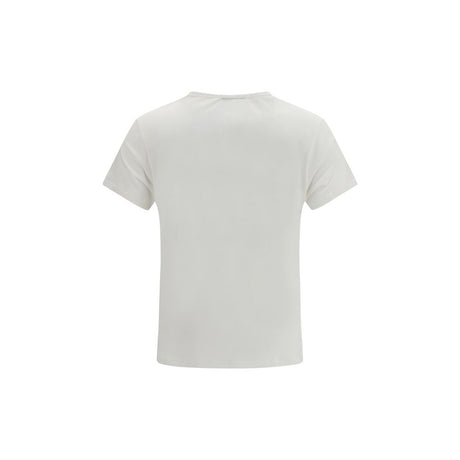Fendi White Cotton T-Shirt