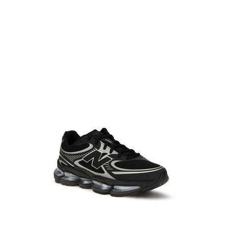 New Balance Black Fabric Athletic Sneakers