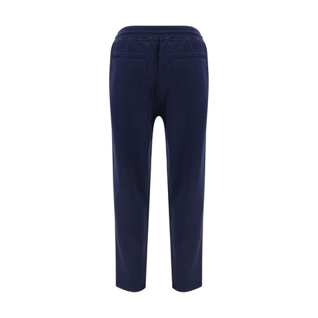 Brunello Cucinelli Blue Cotton Joggers (Workout Pants)