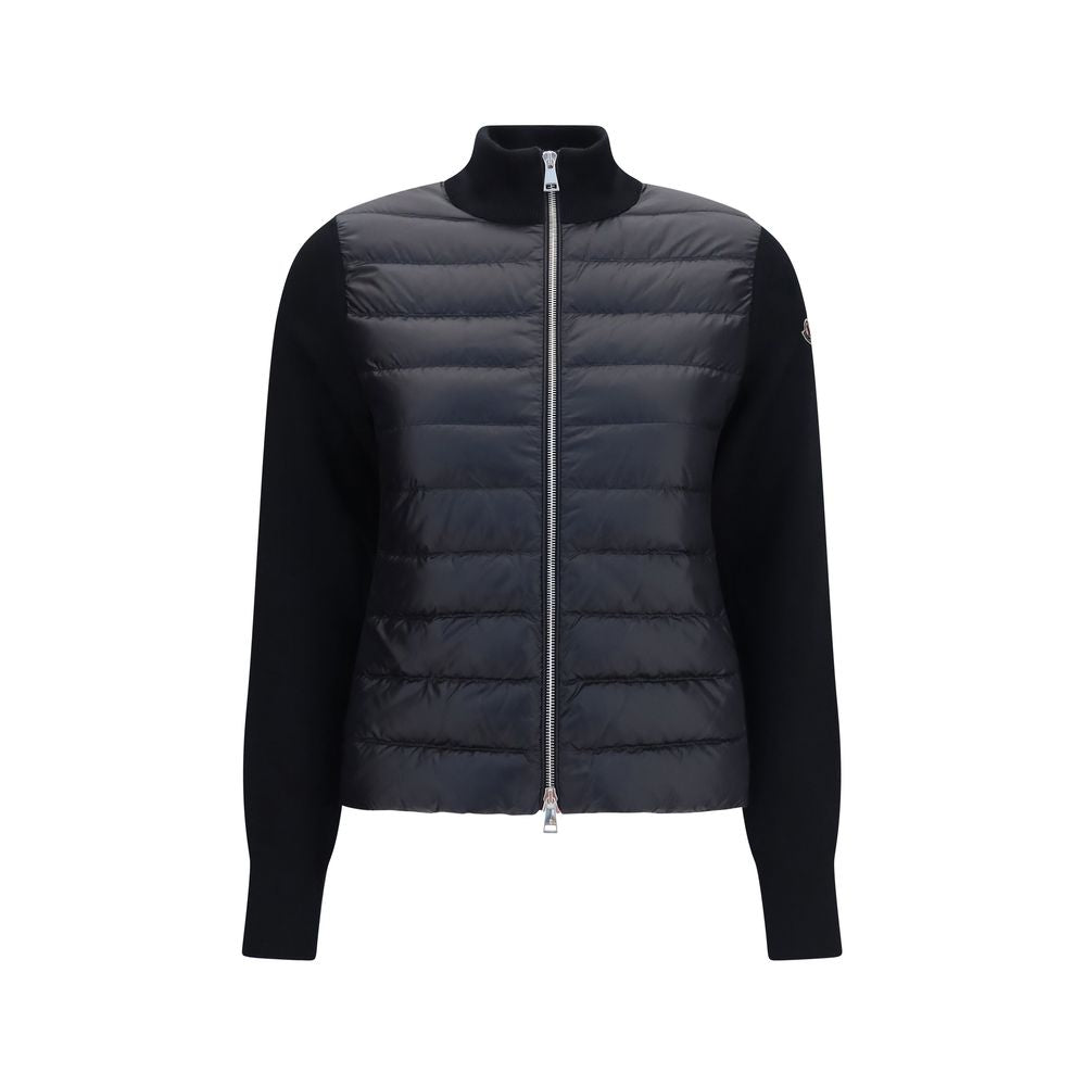 Moncler Black Polyamide Cardigan