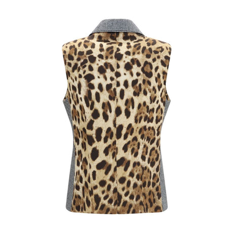 Dolce & Gabbana Gray Wool Oves Aries Blazer