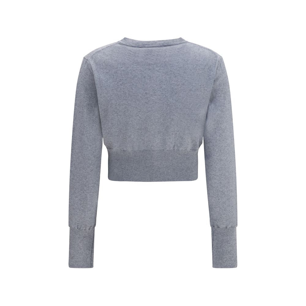 Vivienne Westwood Gray Cotton Cardigan