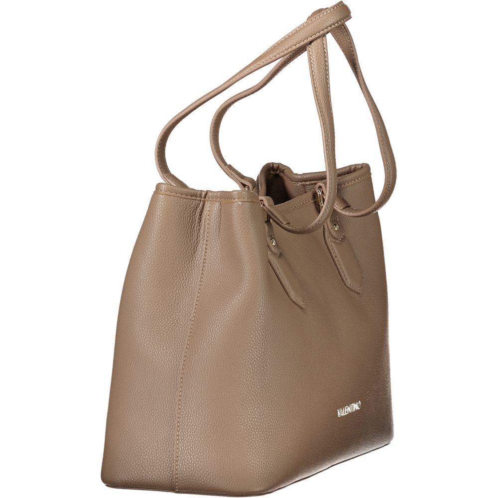 Mario Valentino Brown Polyurethane Women's Bag