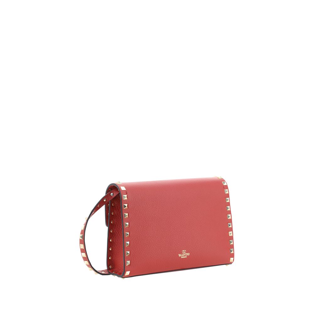 Valentino Garavani Multicolor Calf Leather Bos Taurus Shoulder Bag