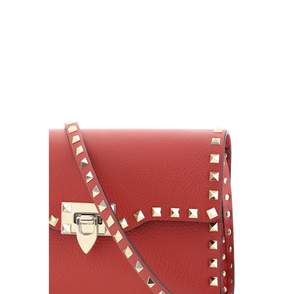 Valentino Garavani Multicolor Calf Leather Bos Taurus Shoulder Bag