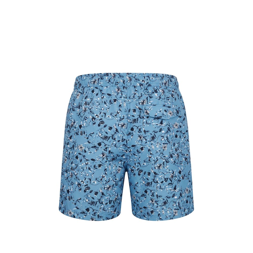 Trussardi Beachwear Lyseblå Polyester Herre Badebukser