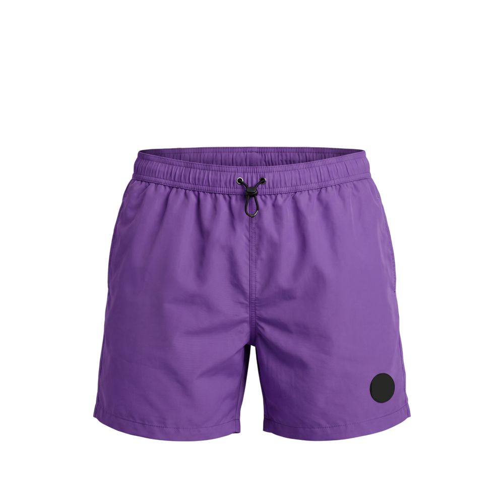 Trussardi Beachwear Lila Polyester Herr Badshorts