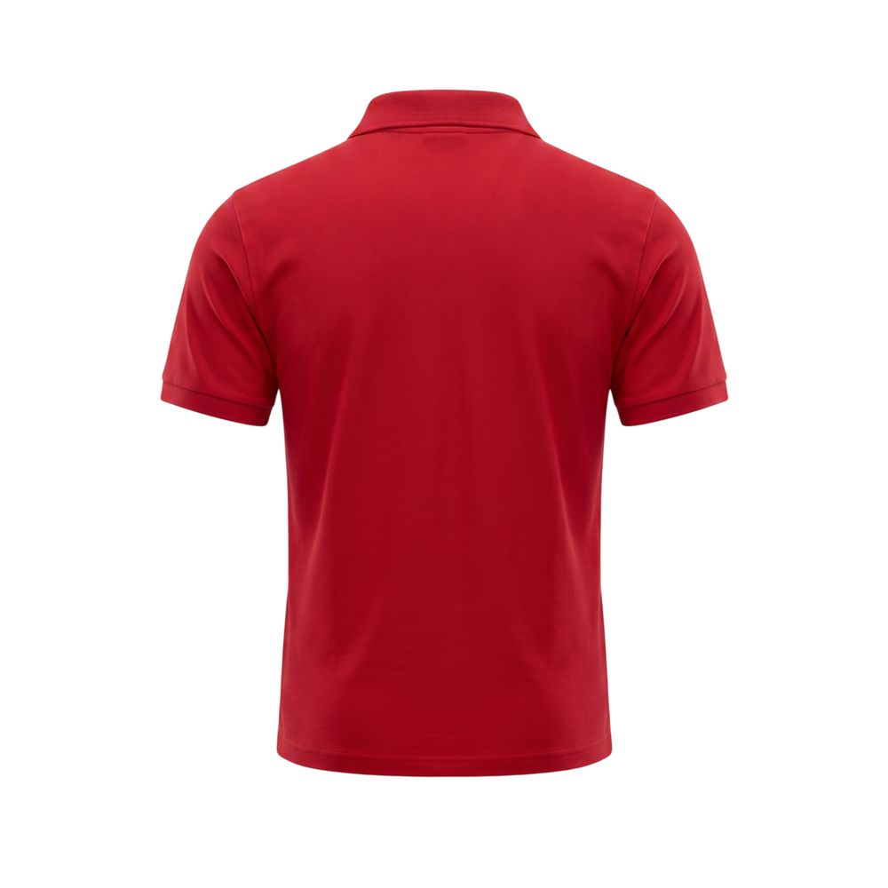 Trussardi Beachwear Rød Bomuld Herre Poloshirt