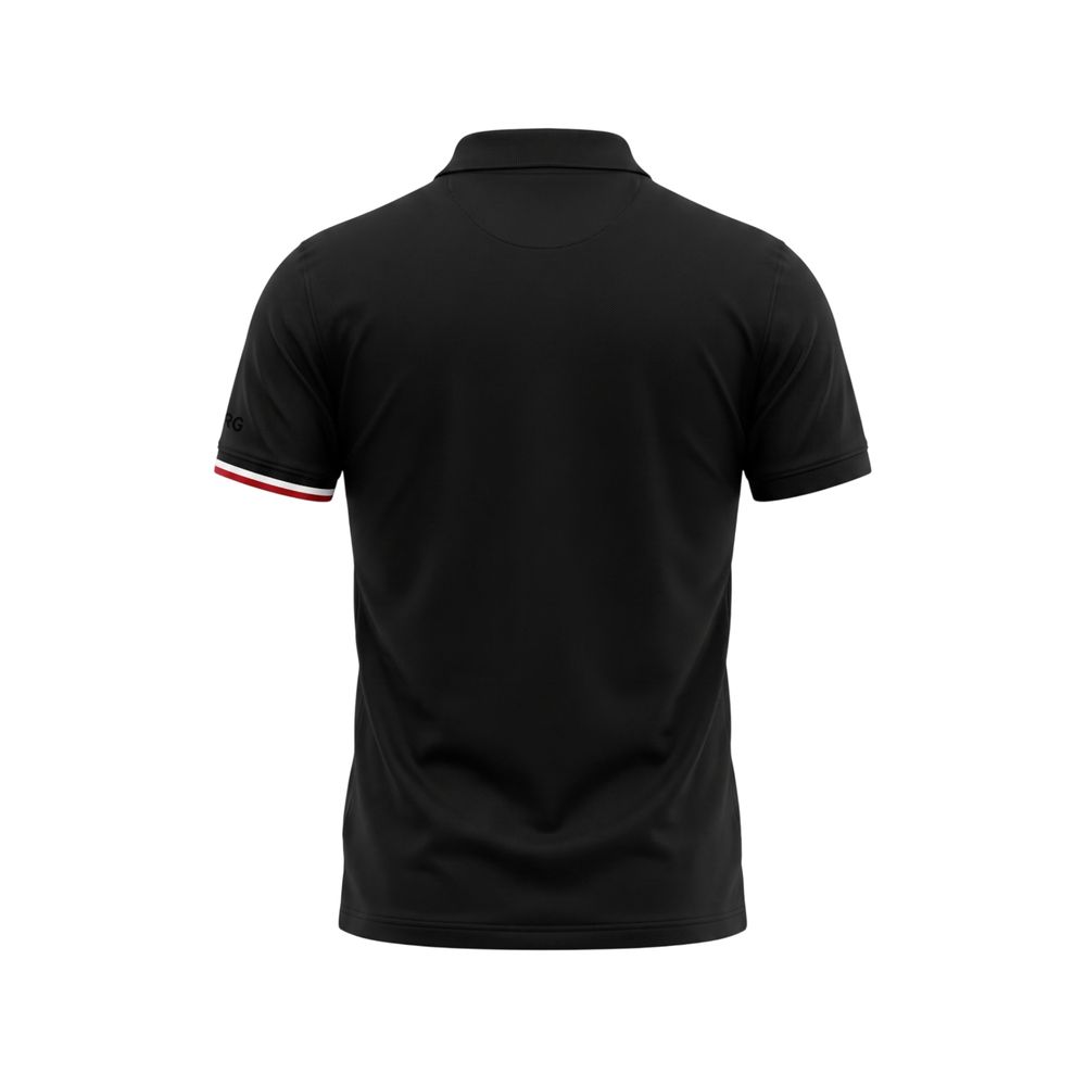 Isbjerg sort bomuld herre poloshirt