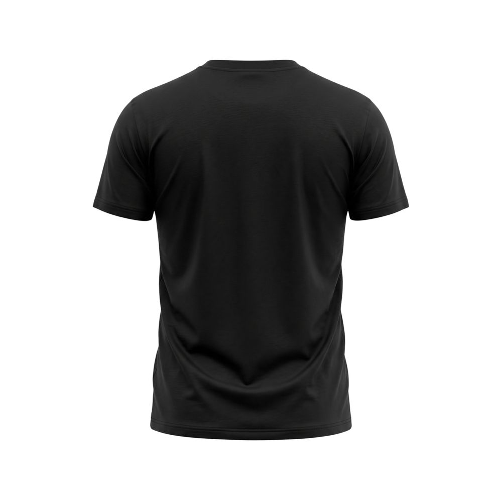 Isbjerg sort bomuld herre T-shirt