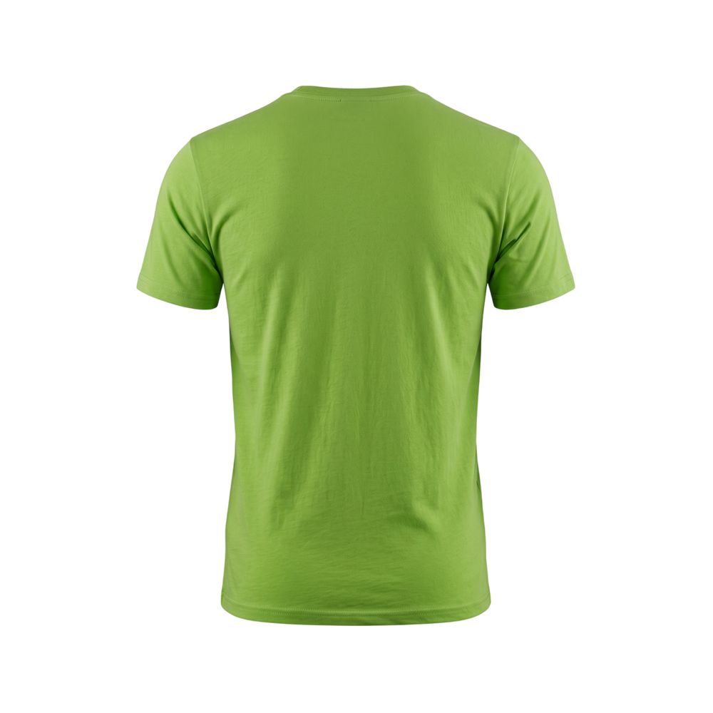 Isbjerggrøn bomulds-T-shirt til mænd