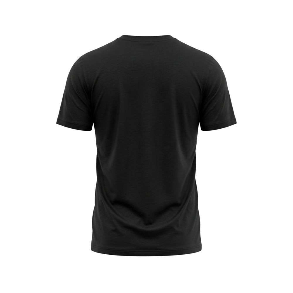 Isbjerg sort bomuld herre T-shirt