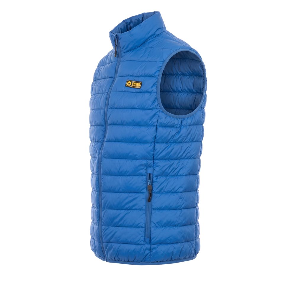 Ciesse Outdoor Blue Polyester Mænd Ærmeløs jakke