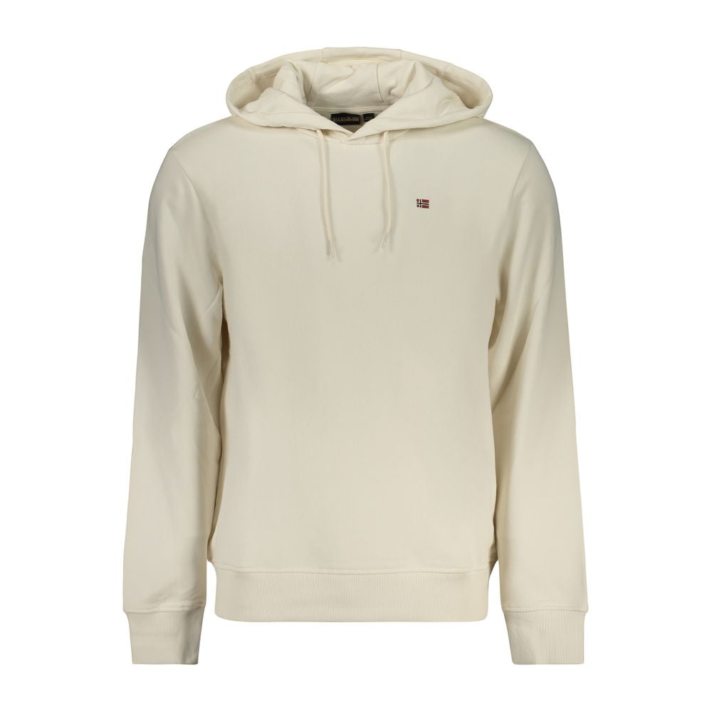 Napapijri White Cotton Sweatshirt