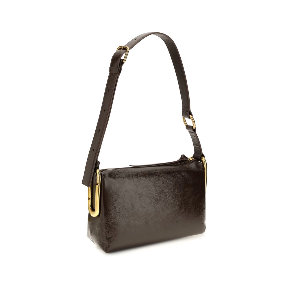 Marc Jacobs Brown Calf Leather Bos Taurus Shoulder Bag