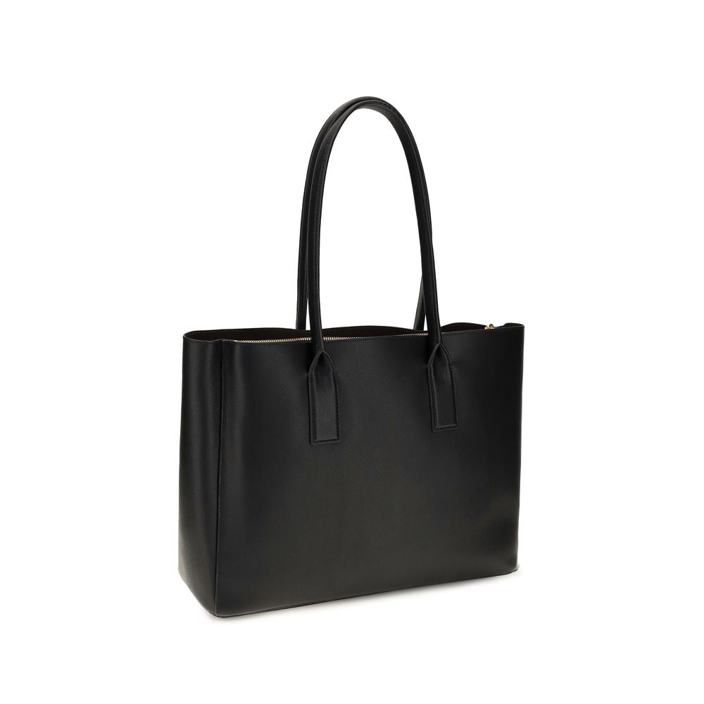 Marc Jacobs Black Calf Leather Bos Taurus Shoulder Bag