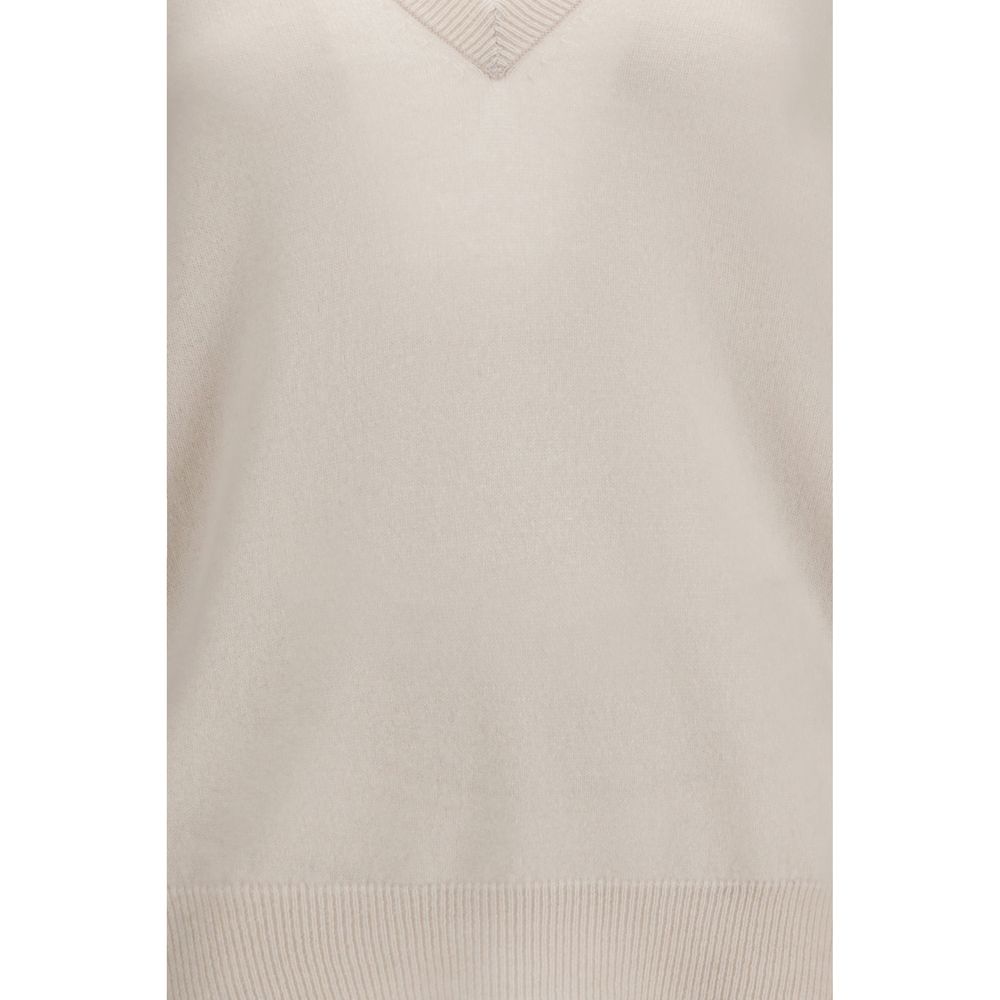 Extreme Cashmere Beige Cashmere Sweater
