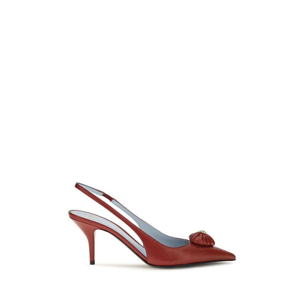 Valentino Garavani Multicolor Calf Leather Bos Taurus High Heel Pumps