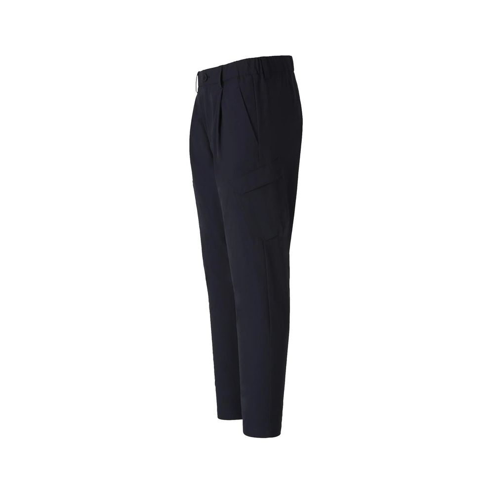 Herno Blue Polyester Cargo Pants