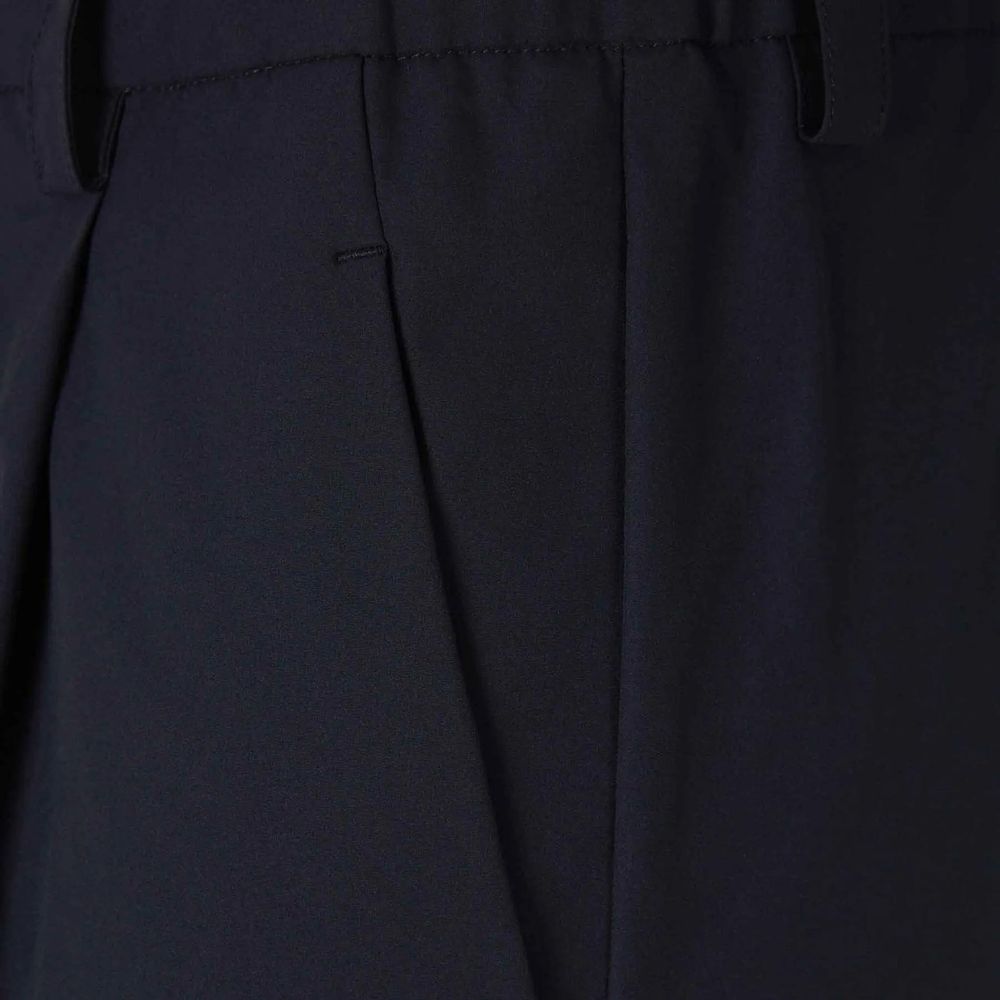 Herno Blue Polyester Cargo Pants
