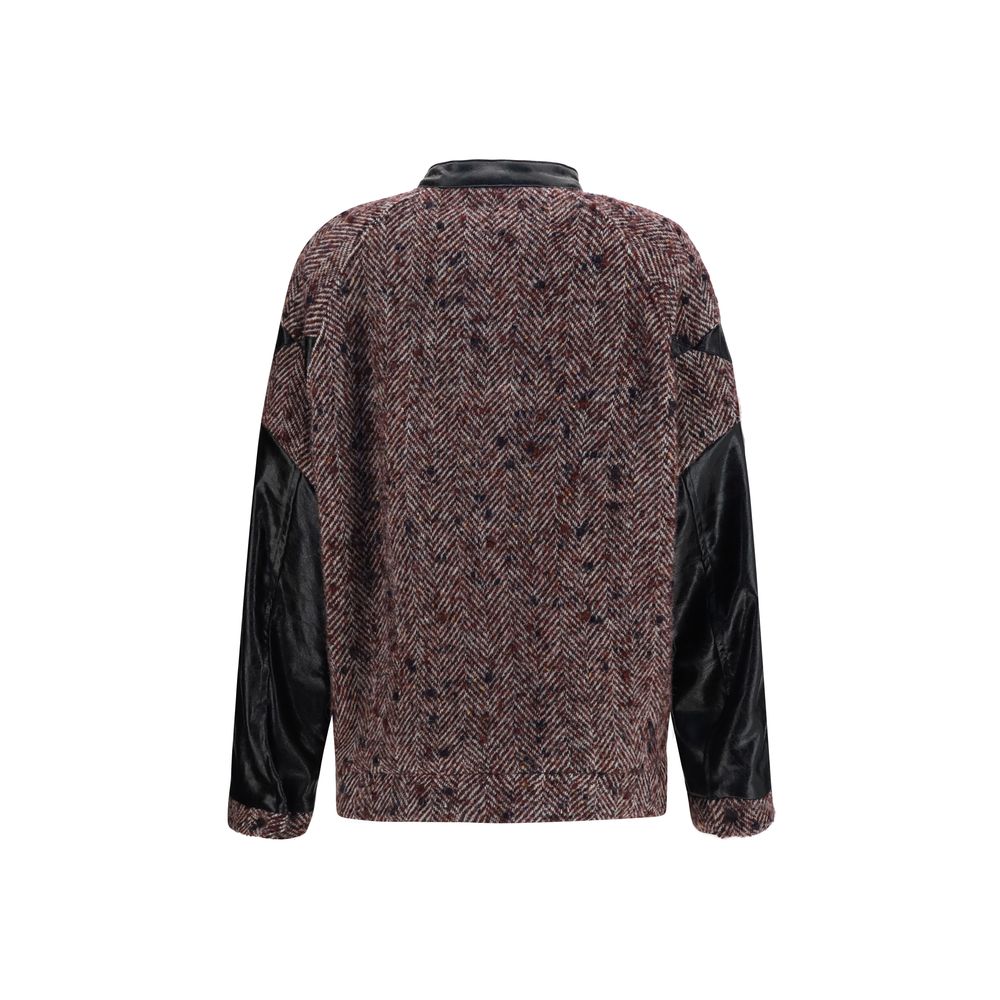 Kristina Ti Multicolor Wool Oves Aries Full-Length Jacket