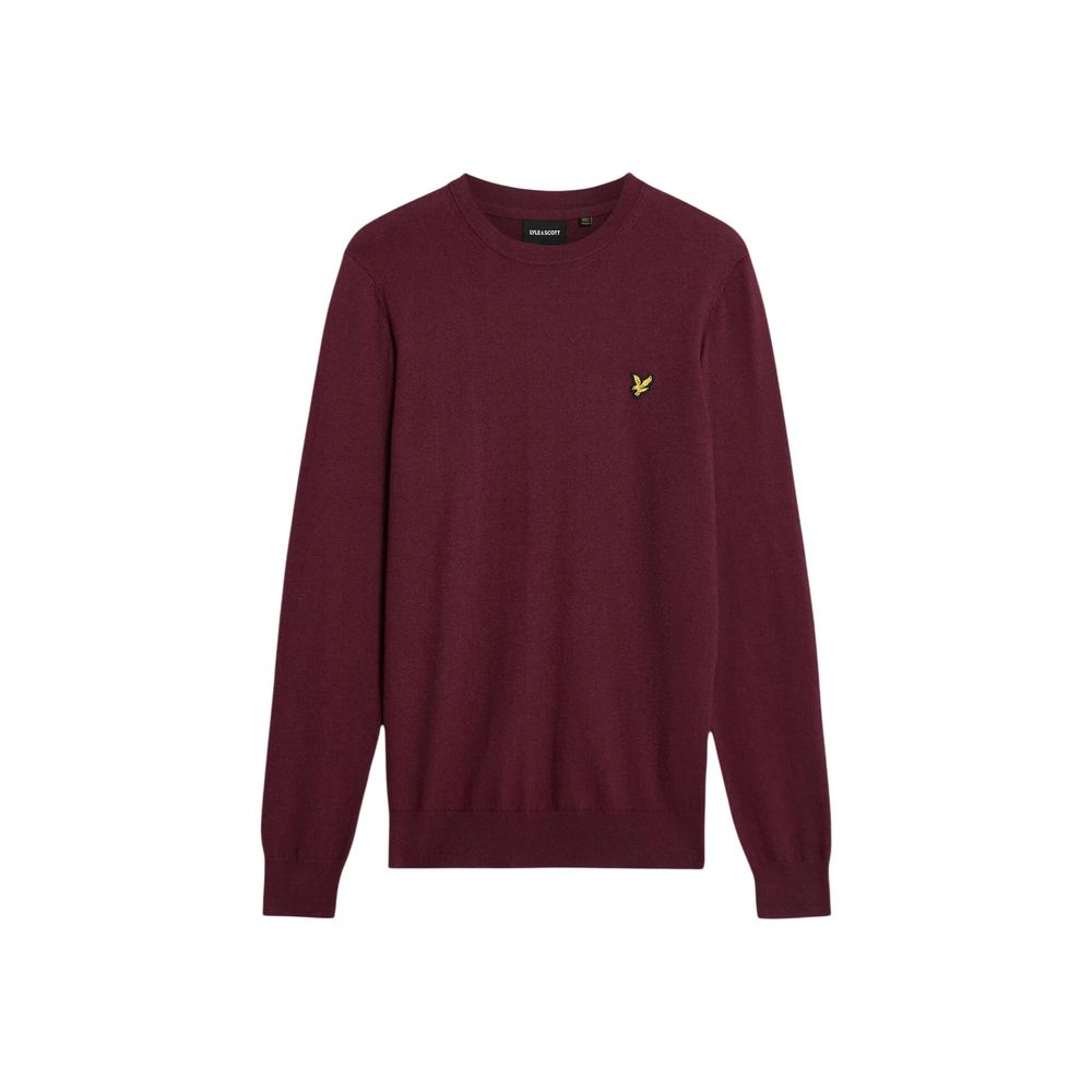 Lyle & Scott Bordeaux Cotton Sweatshirt