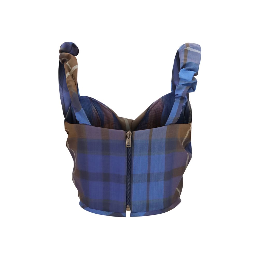 Vivienne Westwood Blue Polyester Corset