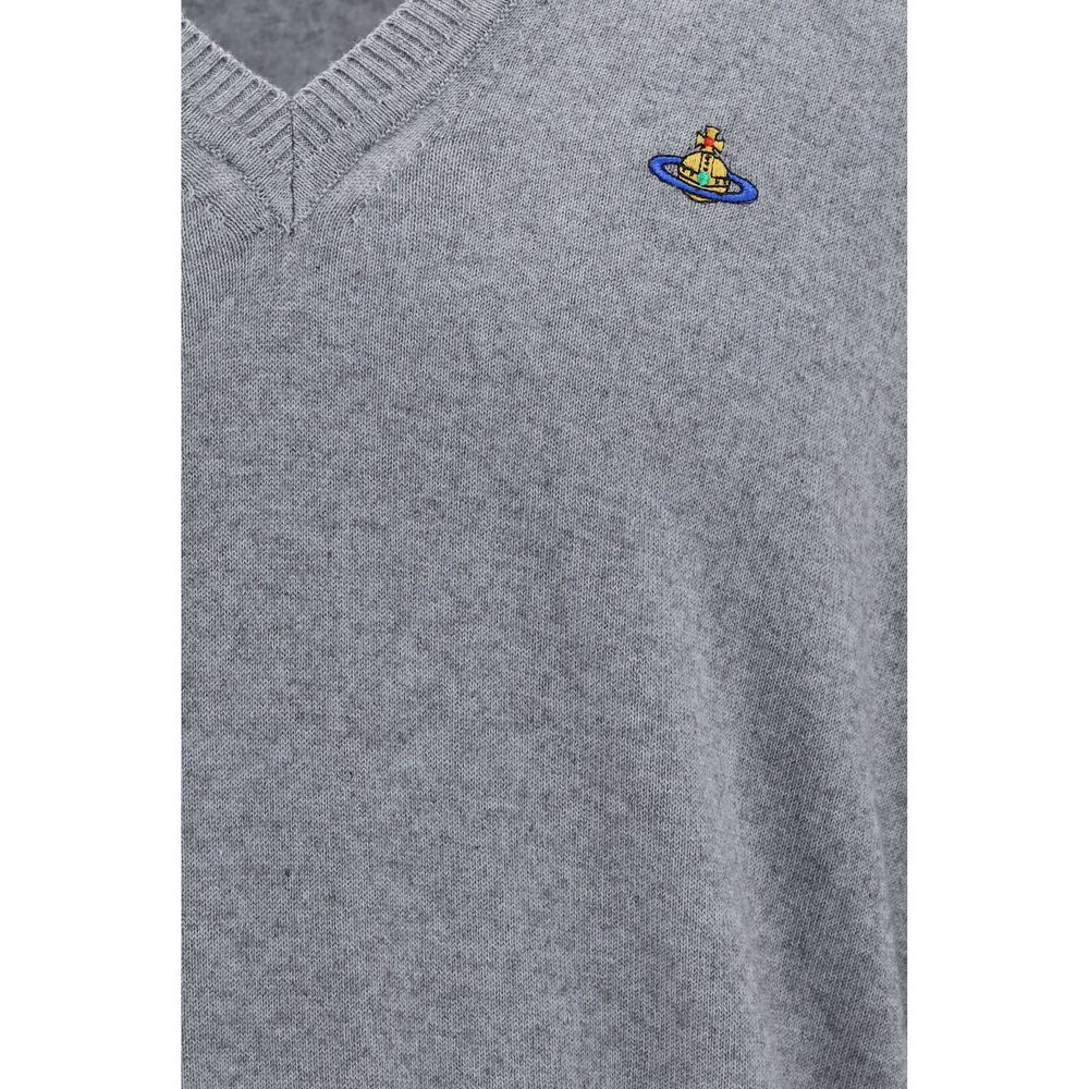 Vivienne Westwood Gray Cotton Sweatshirt