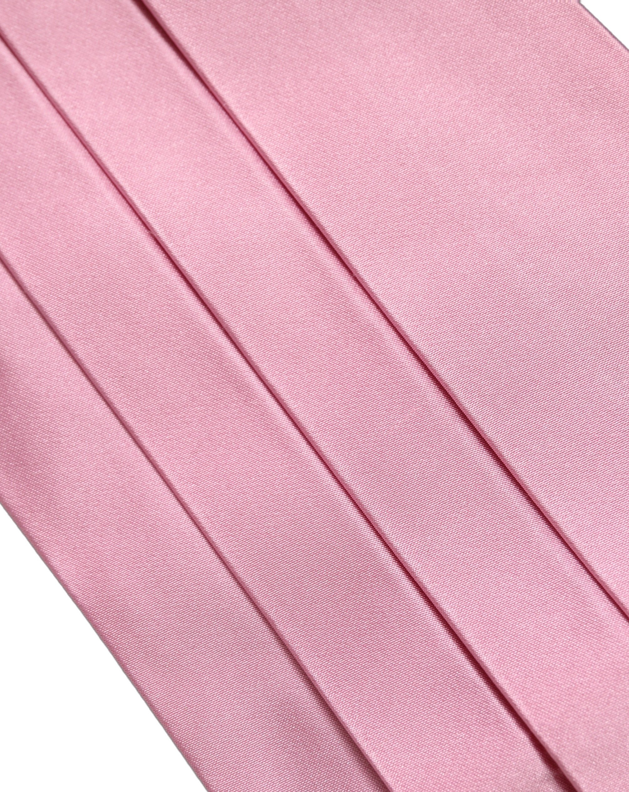 Dolce & Gabbana Pink Men 100% Silk Belt Waist Cummerbund